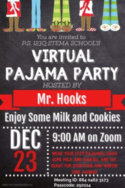 Milk and Cookies with Mr. Hooks